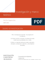 Diseños de Investigación y Marco Teórico