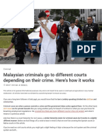 Malaysian Criminals Go To Different Courts Depending On - AskLegal - My