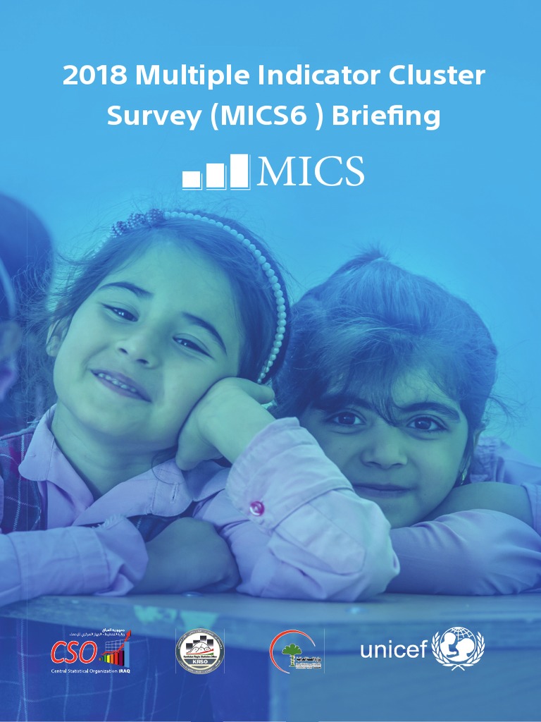 Mics Mics: 2018 Multiple Indicator Cluster Survey (MICS6) Briefing ...