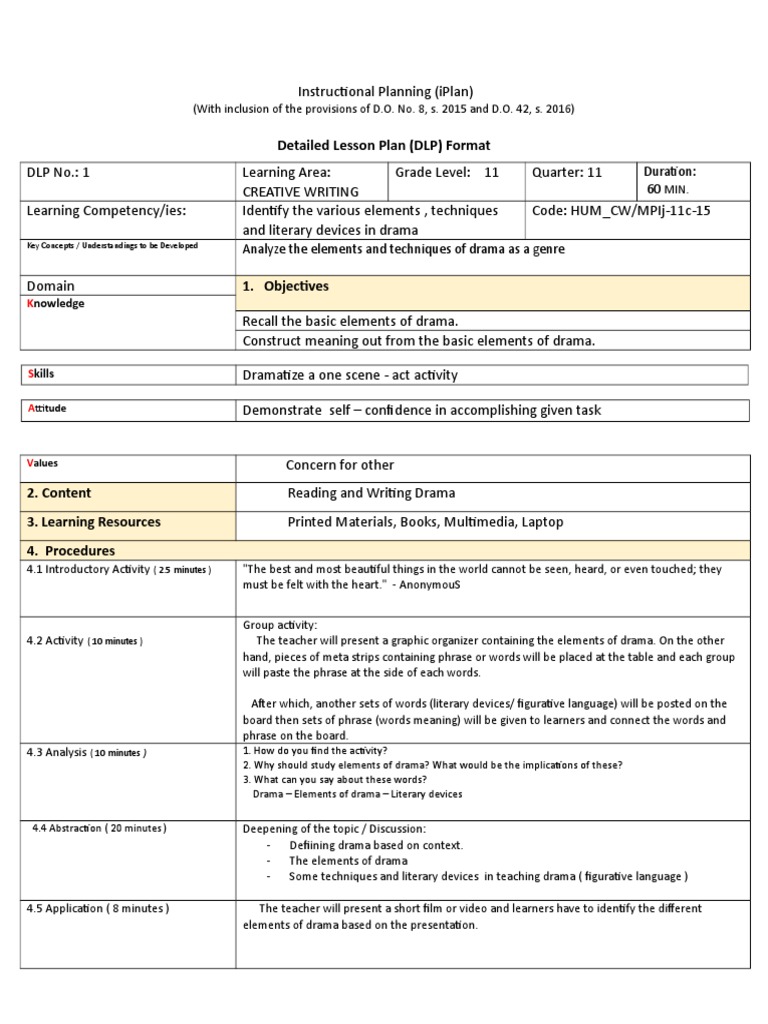 curriculum guide in creative writing pdf