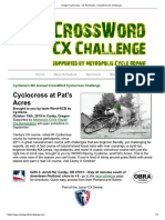 Crossword CX Challenge