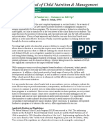 School Foodservice - Outsource or Self-Op?: Barry D. Sackin, SFNS