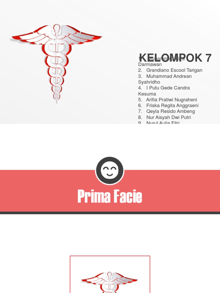 White Medical Symbol PowerPoint Template PDF