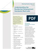 27 Understanding The Residential Development Standards ResCode PN27 - June 2014 PDF