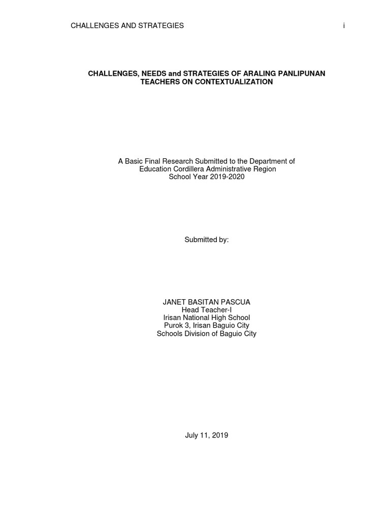 3.2 Official BERF Basic Final Research Template | PDF | Printer (Computing)