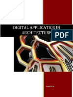 Digital Applicatios in Architecture: Submitted by