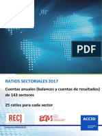 Ratios Sectoriales 2017 PDF