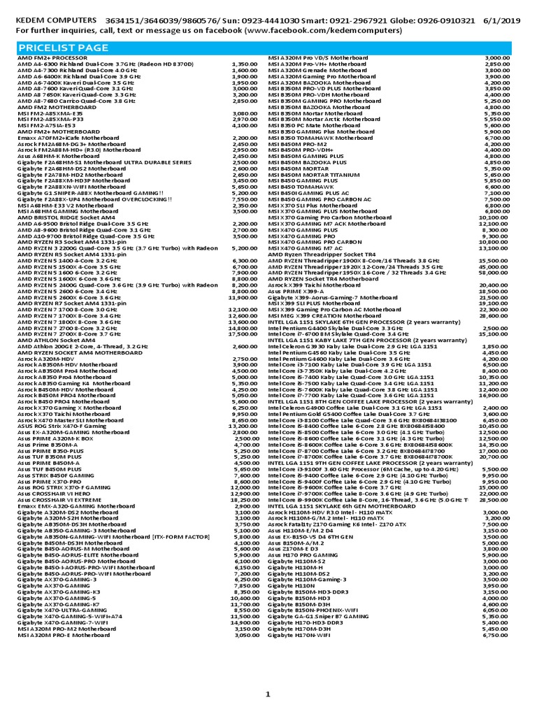 CPU Intel Core i9-9900K CPU 3.6GHz LRXJQ | PDF | Advanced Micro Devices | Computer Hardware