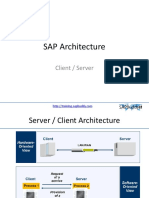 SAP Server Architecture