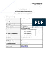 Silabo 2019-II Evaluación de Impacto Ambiental B