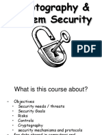 Cryptography - System Security