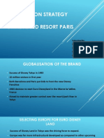 Operation Strategy Disneyland Resort Paris