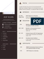 Asif Khan: Profile