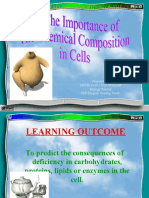 Chapter 4: Chemical Composition of The Cell