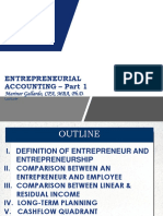 Entrepreneurial Accounting - Part 1: Marinor Gallardo, CPA, MBA, PH.D