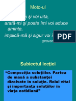 0 Compozitia Solutiei