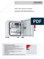 BD Series: Microbiological Incubators With Natural Convection