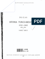 Mihail Ducas Istoria Turco Bizantina 1341 1462 1958 PDF