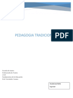 Pedagogía Tradicional