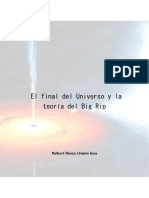 Metodologia Dela Investigacion. El Final Del Universo y La Teoría Del Big Rip