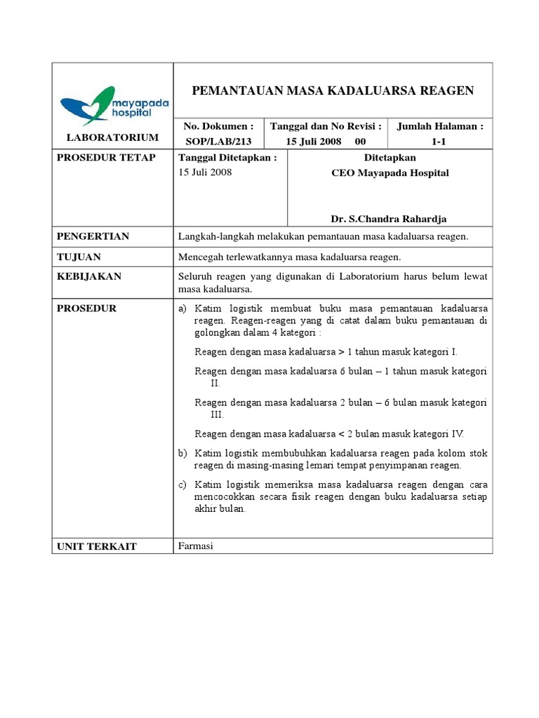 ANALYTICAL LABORATORY PROCESS STEPS PDF