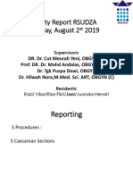 Duty Report RSUDZA Friday, August 2 2019