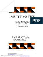 Mathematics: Key Stage 3