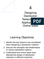 Designing Distribution Networks and Applications To Online Sales