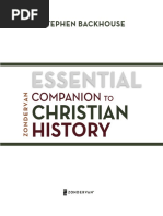 Zondervan Essential Companion To Christian History by Stephen Backhouse