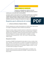 Elaboración Documento o Minuta de Constitución1