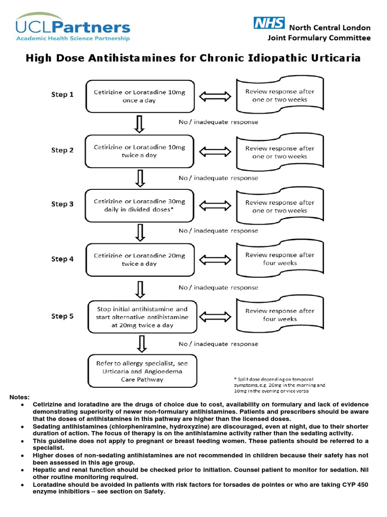 4 High Dose Antihistamine PDF | PDF | Pharmacology | Drugs