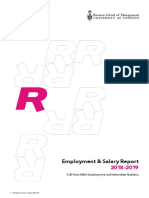 Rotman Full Time Employment and Salary Report Web