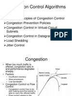 Congestion Control Algorithms