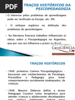 Traços Históricos da Psicopedagogia