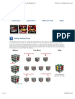 How To Solve A Rubik's Cube - Pictures For Beginners!