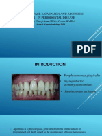 The Role of Caspase-8, Caspase-9 and Apoptosis Inducing Factor in Periodontal Disease