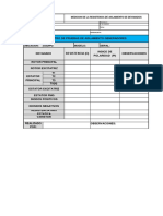 Formato de Registro Pruebas de Aislamiento Inspecciones Generadores PDF