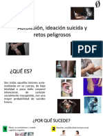 Autolesion, Ideacion Suicida y Retos Peligrosos