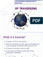 Basics of Traversing