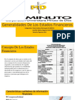 Generalidades de Los Estados Financieros