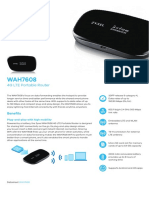 4G LTE Portable Router: Benefits