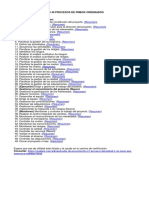 Los 49 Procesos de Pmbok Ordenados