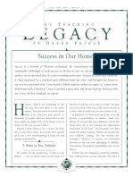 Egacy: Success in Our Homes