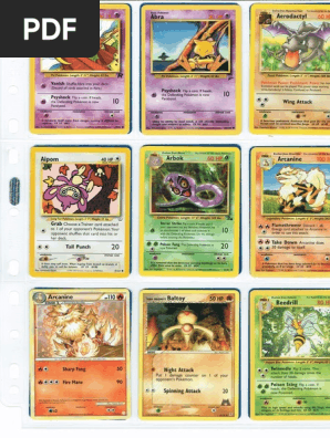 Pokemon Cards | PDF