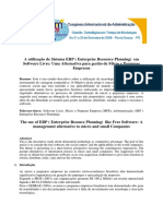 Resumo: Este É Um Estudo Descritivo Sobre A Utilização de Tecnologia de Informação Como