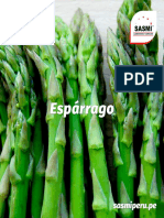 ¿Conoces los beneficios del #espárrago? / SASMI PERÚ CONCESIONARIO DE ALIMENTOS