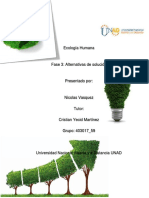 Ecología Humana Fase 3