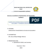 Ejemplos de Operaciones de Separacion en Equilibrio y Puramente Mecanico Quisuruco Casas Joel Jeremias