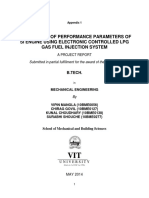 Optimization of Performance Parameters of Si Engine Using Electronic Controlled LPG Gas Fuel Injection System