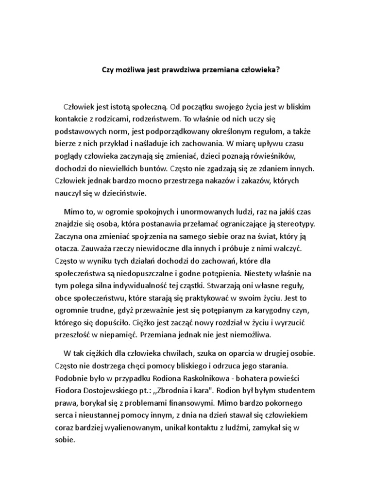 Czy Zawsze Mozna Oceniac Czlowieka Wedlug Tych Samych Kryteriow Moralnych